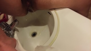 Piss in the sink