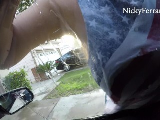 Nicky Ferrari VIP Car Wash Full Service with HappyEnding.