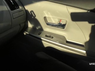 Picked Up blonde hooker for public parking lot blowjob & she_swallowed cum