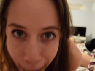 19 y/o Teen sucks and fucks preview