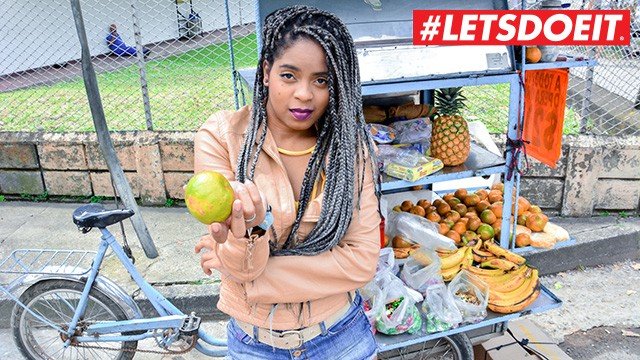 LETSDOEIT - Ebony Latina Into Sex By Horny Students