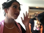 Preview 6 of LENA THE PLUG VLOGS AVN 2019 W/ VIXEN ANGELS (NSFY - NOT SAFE FOR YOUTUBE)
