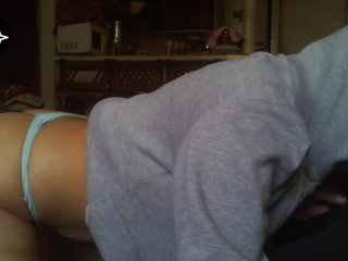 Fucking my stepsister with a big ass while our parents are_shopping