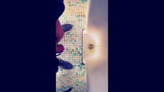 4k " Dudes in tracksuit accidentally long pissing a Public ".
