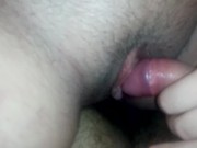 Preview 1 of My GF ride me without condom! It's hard to not cum in her unprotected pussy