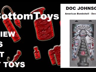 UNBOXING: DESTROYER DOC JOHNSON Giant plug AMERICAN BOMBSHELL (Bottomtoys)
