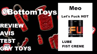 UNBOXING: LUBE CREAM LETS FUCK warming door MEO (BottomToys)