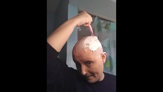 Razor bald headshave
