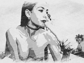 Sexy step sister cought do a deeptrought and fast fuck Animated