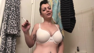 Caught Smoking Strips for You while you Jack Off so you Don't Tell
