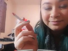 Smoking with Hello Kitty | MissDeeNicotine Loves Belmont Cigarettes