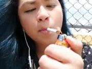 Preview 1 of MissDeeNicotine, Smoking Fetishist | Taste the Tease 1