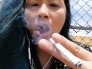 Preview 2 of MissDeeNicotine, Smoking Fetishist | Taste the Tease 1