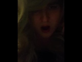 Fucking myself with dildo
