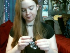 Safe for Work - Gläs ( Glas ) Amethyst Rain Glass Butt Plug Unboxing