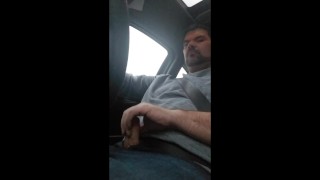 Jerking Off While Driving Home