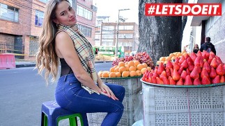 LETSDOEIT - 业余宝贝被角质梭哈骗入性爱