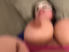 Big tittie Milf gets fucked missionary!!POV