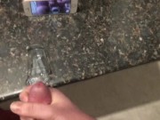 Preview 6 of Cumming in a Shot Glass! Spilled Out Sorry :(