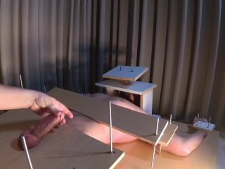 Amateur Femdom Foot_Torture and Tease_Handjob