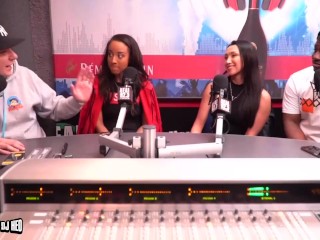 Teanna Trump y Vicki Chase VIXEN Angels En LAs Real 92.3 Invitados Especia