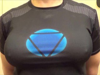 My Boobs Bouncing in Slow Motion