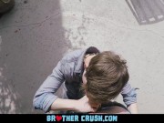 Preview 2 of BrotherCrush - Hot, Raw, Step Brother Threesome