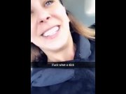 Preview 3 of Cherie DeVille gets Tricked by driver live on Snapchat