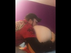 Bbw Ass Smothering / Ass Worship leads to Ass Fucking Gape