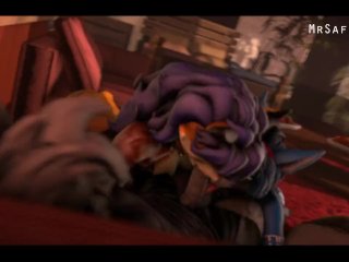 Archived - Carmelita Fox and Krystal x Sly Cooper_Double Impregnation