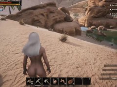 Messing around with Conan Exiles sexual Mods Episode 2 Sexy Albino