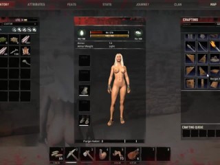 Messing around with Conan Exiles Sexual Mods Episode 2 Sexy Albino