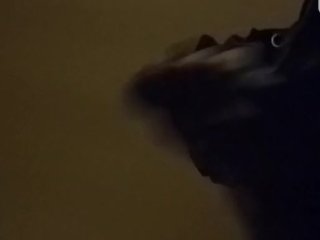 Smoking stroking my dick