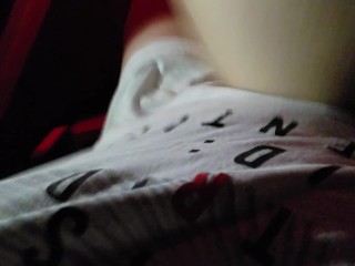 Young girlfriend fuck inpublic on a SEX THEATER , wive SHARED porn_cinema