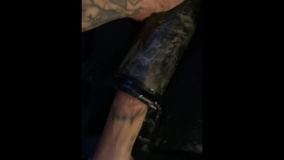 I ripped the rubber first time trying Cock pump! So I fucked it instead!!