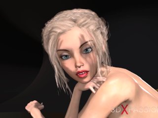doggystyle, anal, female orgasm, 3d animated