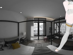 Anime Angel 3D 4k 360 VR Lap Dance in Bedroom - Screenshot 11 of 16 - Teenager