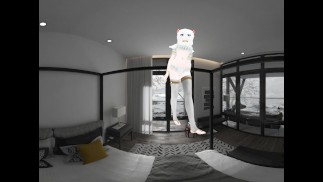 动漫天使 3D 4k 360 VR Lap Dance in Bedroom
