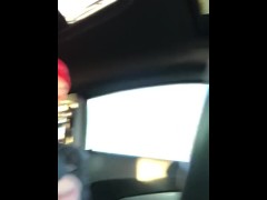 Jerkin off n cummin in car at dunkin - Screenshot 3 of 16 - Cumming In Public