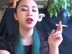 MissDeeNicotine  Cigarette Fetish Teaser