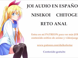 JOI Hentai De Nisekoi En Español. ¡con Voz Femenina! Chitoge.