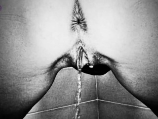 Sexy Girl Pee Desperation | Arthouse | Black&white | JackKetchC