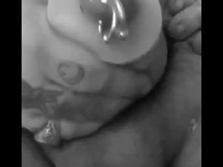 pierced cock, pierced cock fuck, big pierced cock, squishy pussy sounds