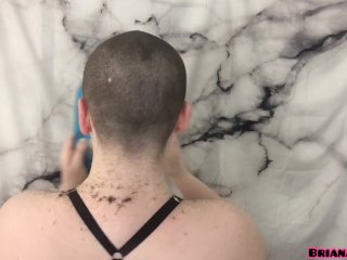 All Natural Babe Films HeadShave For First_Time