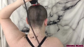 First-Ever All-Natural Babe Video Featuring A Head Shave