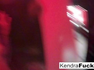 Kendra Cole takes a sexy shower!