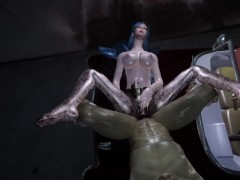 skyrim Succubus seduce passersby in the streets of the night