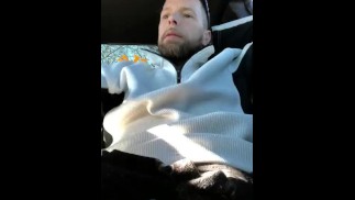 Pullin my cock out at Wendy’s and stroked it til I came in my car!!