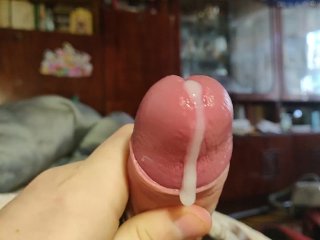 Thick dick cumshot