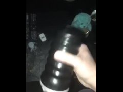 The Chode Strikes Back Adult Male Uses Fleshlight on Camera 1st Time